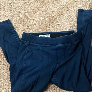 Old navy rockstar Jeggings. Denim color (dark)